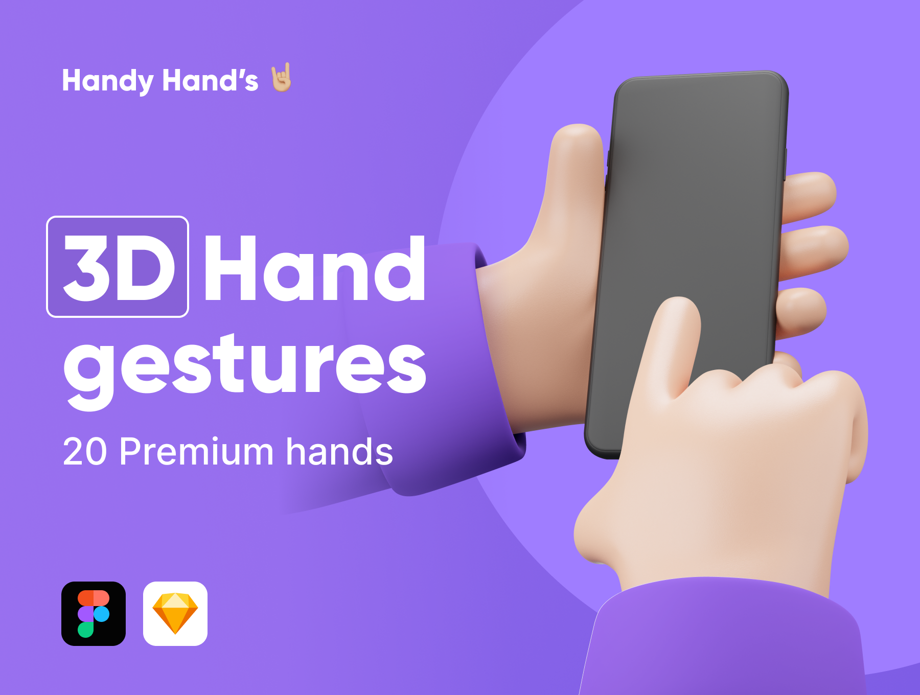 [UI8] Handy hands! Easily customizable 3D hands fo_0.png